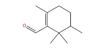 2,5,6,6-Tetramethylcyclohex-1-enyl carboxaldehyde